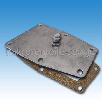 Deckel f. Mähwerksantrieb mit Dichtung Deutz 05-Serie